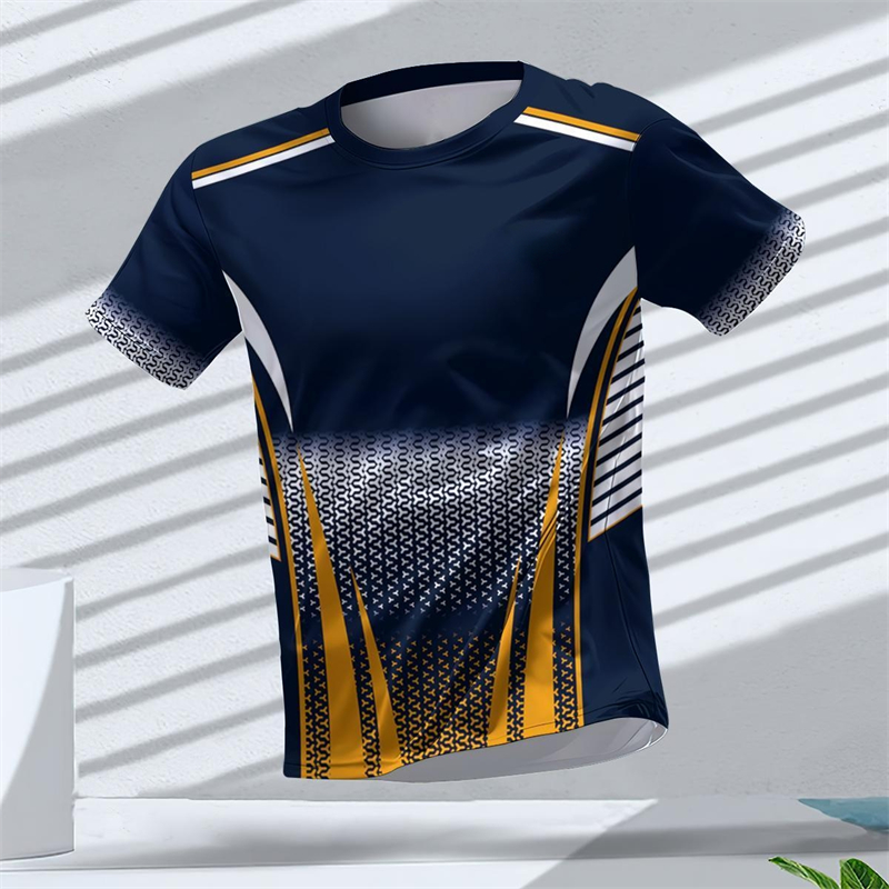 Geometric Graphic 3D Printed S - Table Tennis China ulasan dan harga