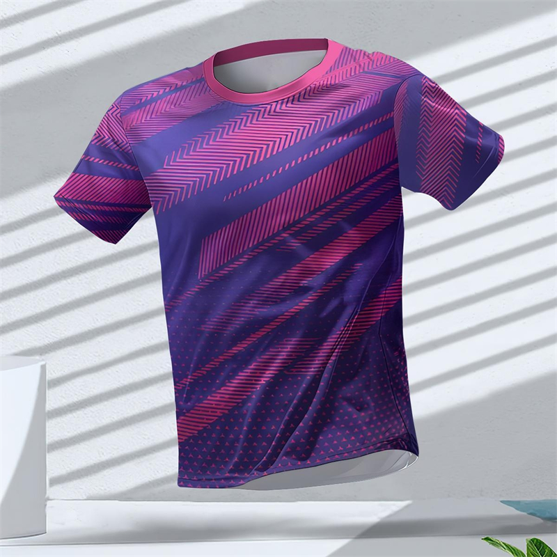 Geometric Graphic 3D Printed S - Table Tennis China ulasan dan harga