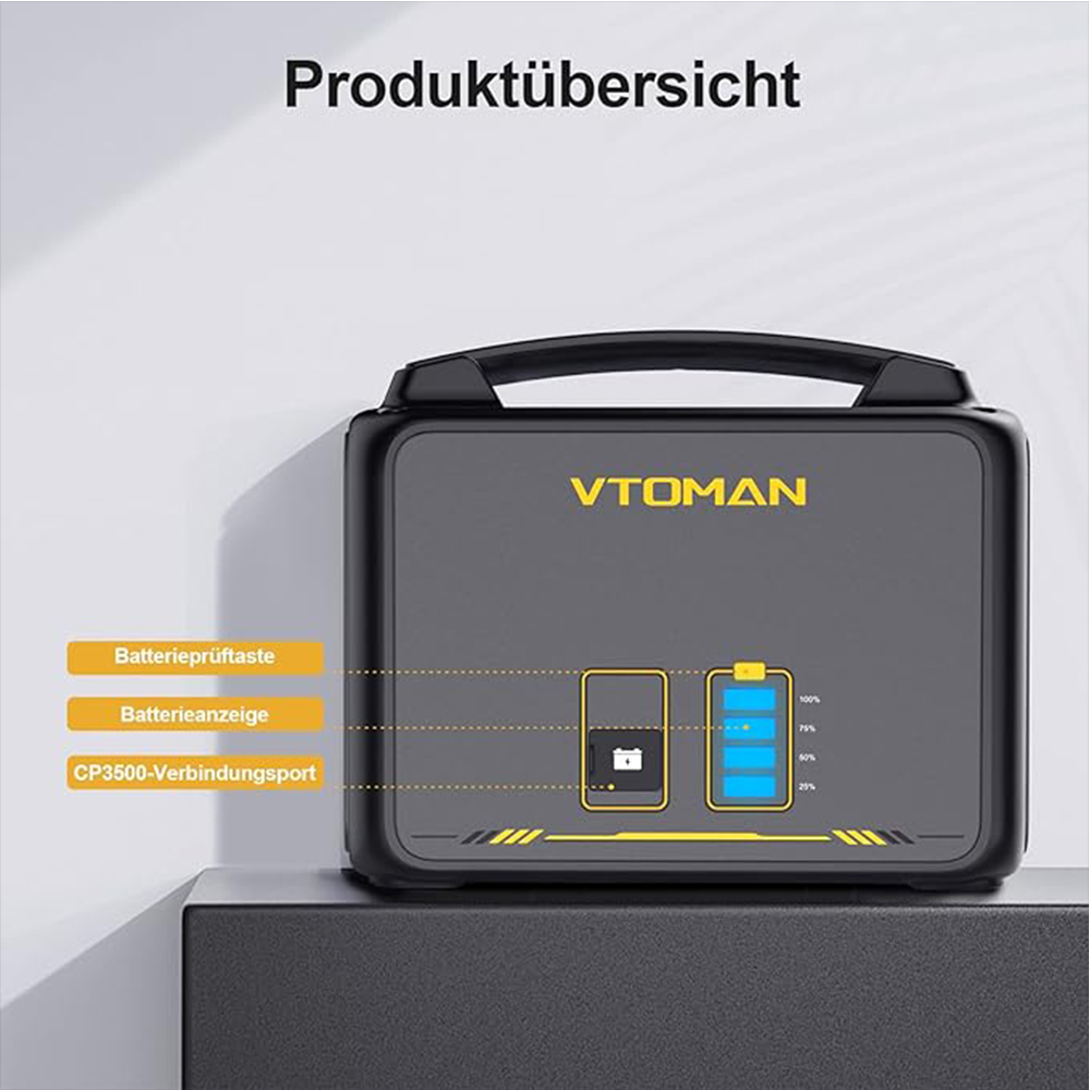 VTOMAN Jump 1500 Extra Battery - Table Tennis 11 ulasan dan harga