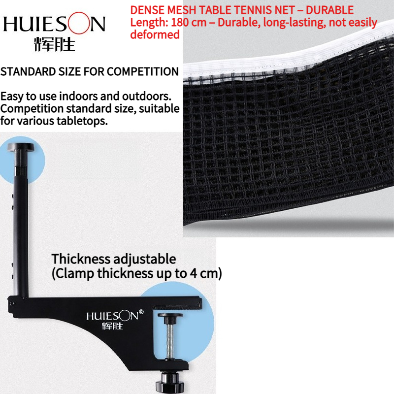 HUIESON Thickened Spiral-Type  - Table Tennis Dimension ulasan dan harga