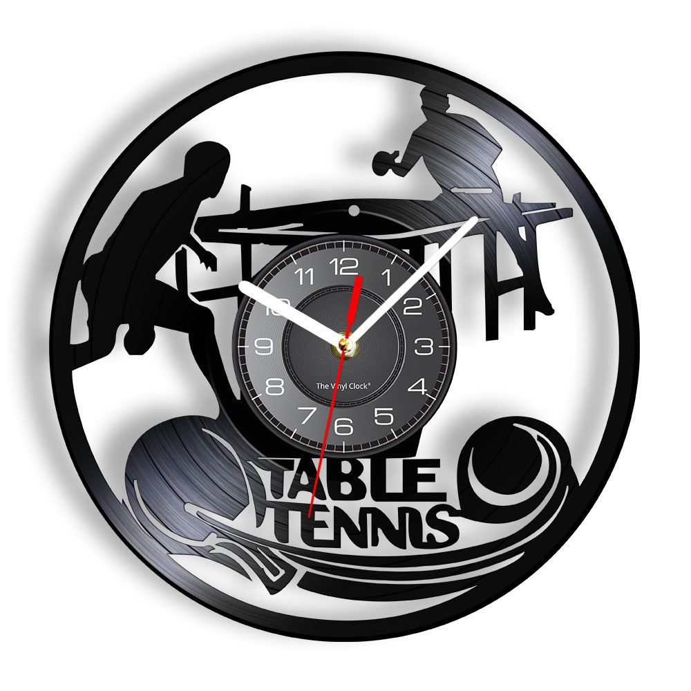 Table Tennis Wall Clock Table  - Table Tennis Dimension ulasan dan harga