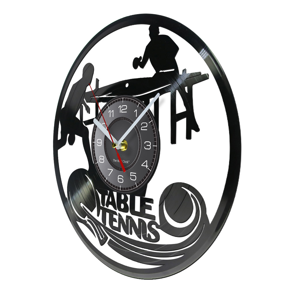 Table Tennis Wall Clock Table  - Table Tennis Dimension ulasan dan harga