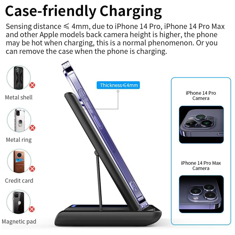 15W 3 in 1 Wireless Charger St - Table Tennis 11 ulasan dan harga