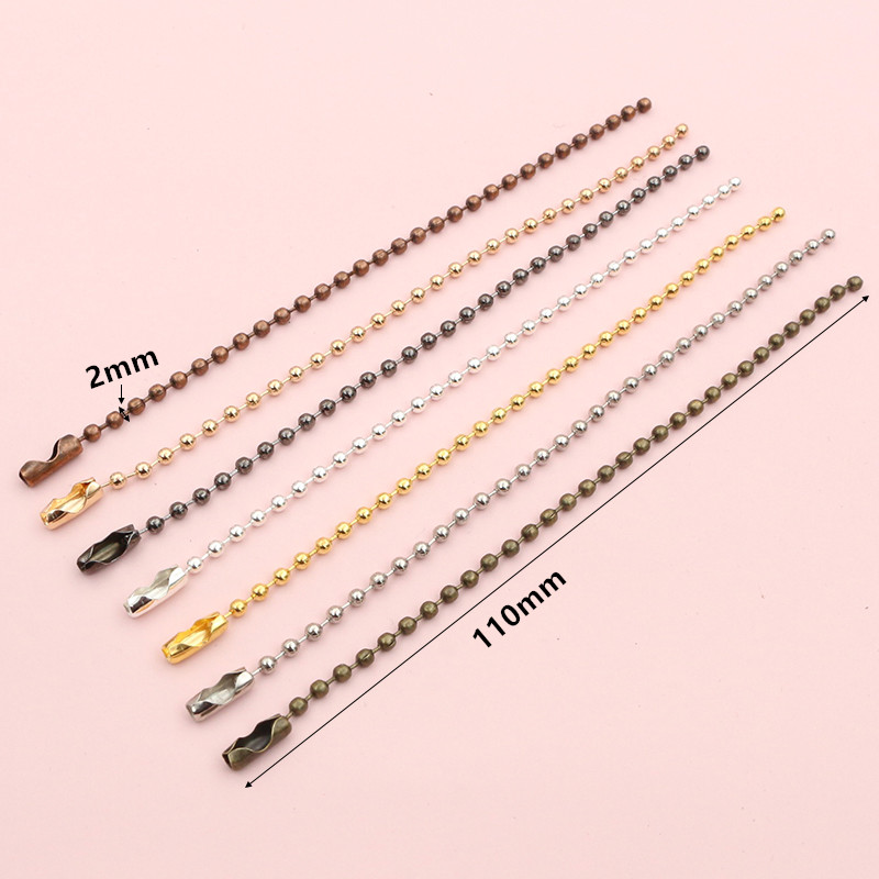 100pcs 2mm Ball Bead Chains 11 - Table Tennis 11 ulasan dan harga