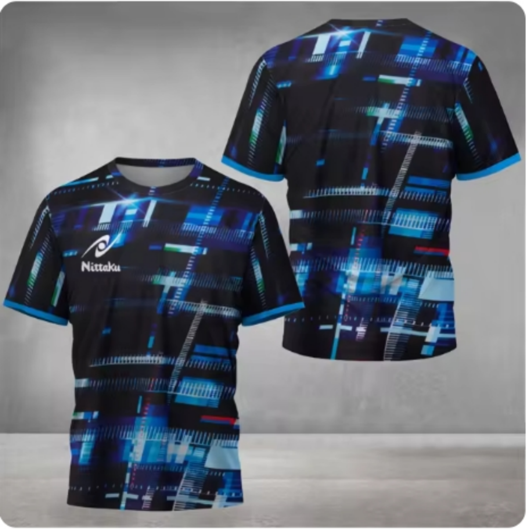 Nittaku Table Tennis T-shirt V - Table Tennis China ulasan dan harga