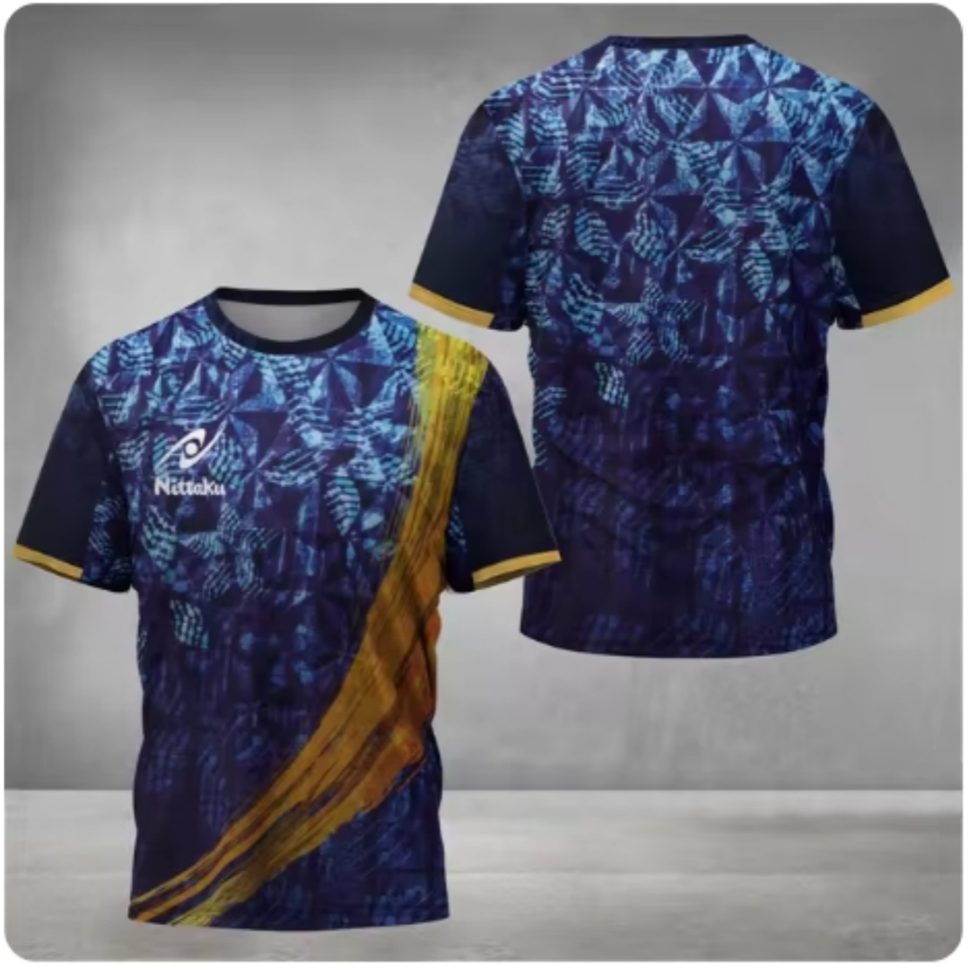 Nittaku Table Tennis T-shirt V - Table Tennis China ulasan dan harga