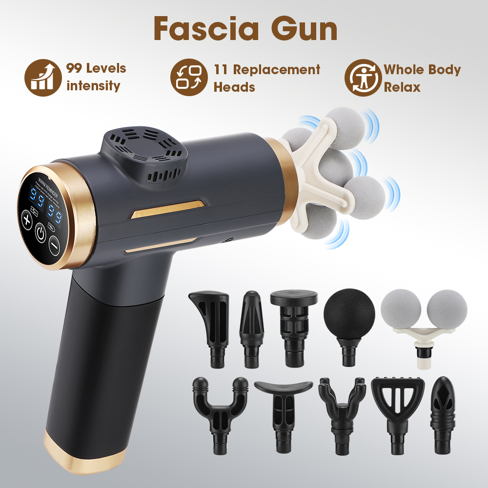 Portable Fascial Massage Gun E - Table Tennis 11 ulasan dan harga